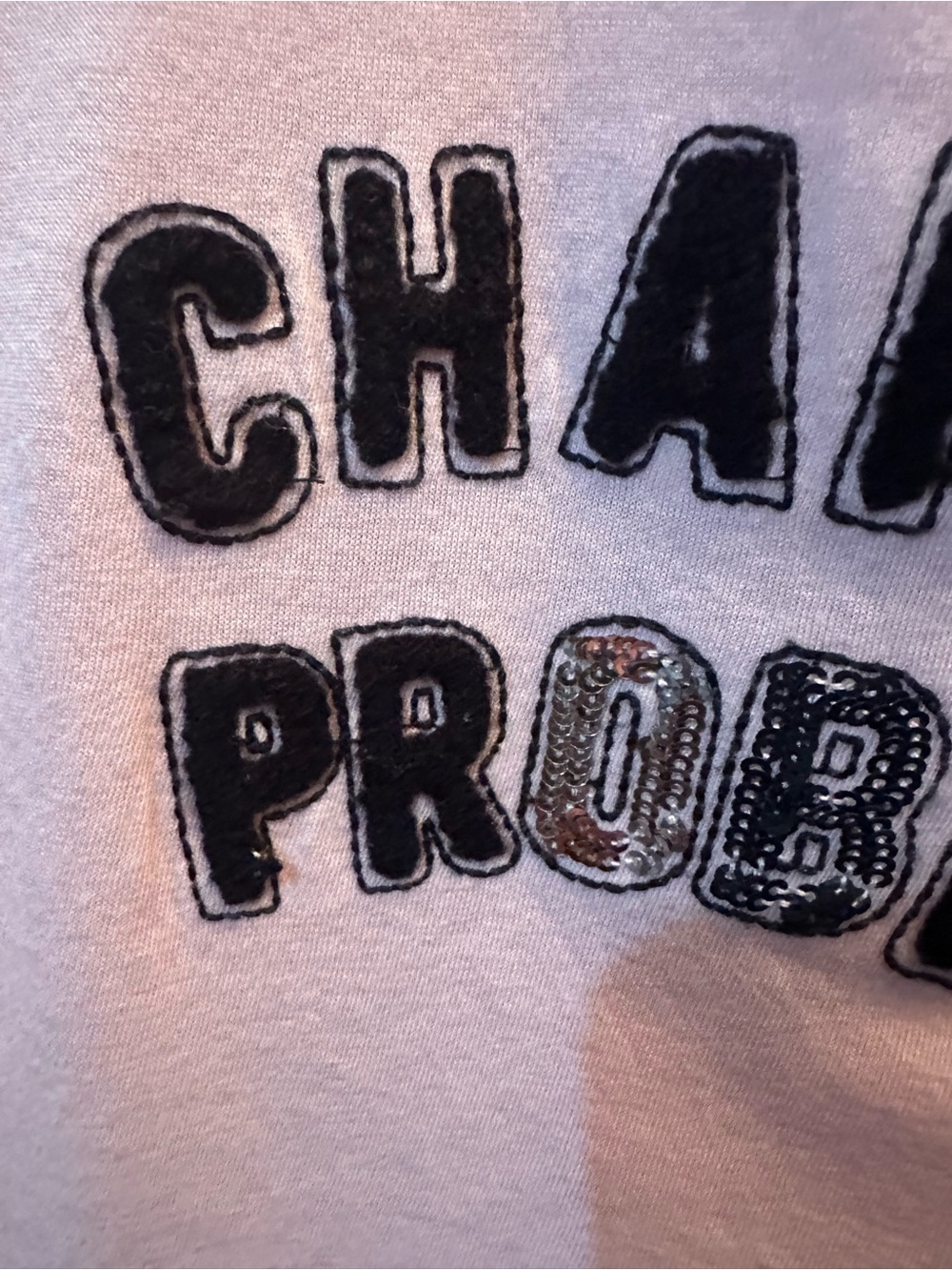 Express Pink "Champagne Problems" Graphic Tank - Picture 5 of 8